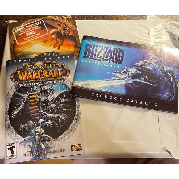 World of Warcraft Wrath of Lich King Computer Game DVD / CD - Picture 4 of 4